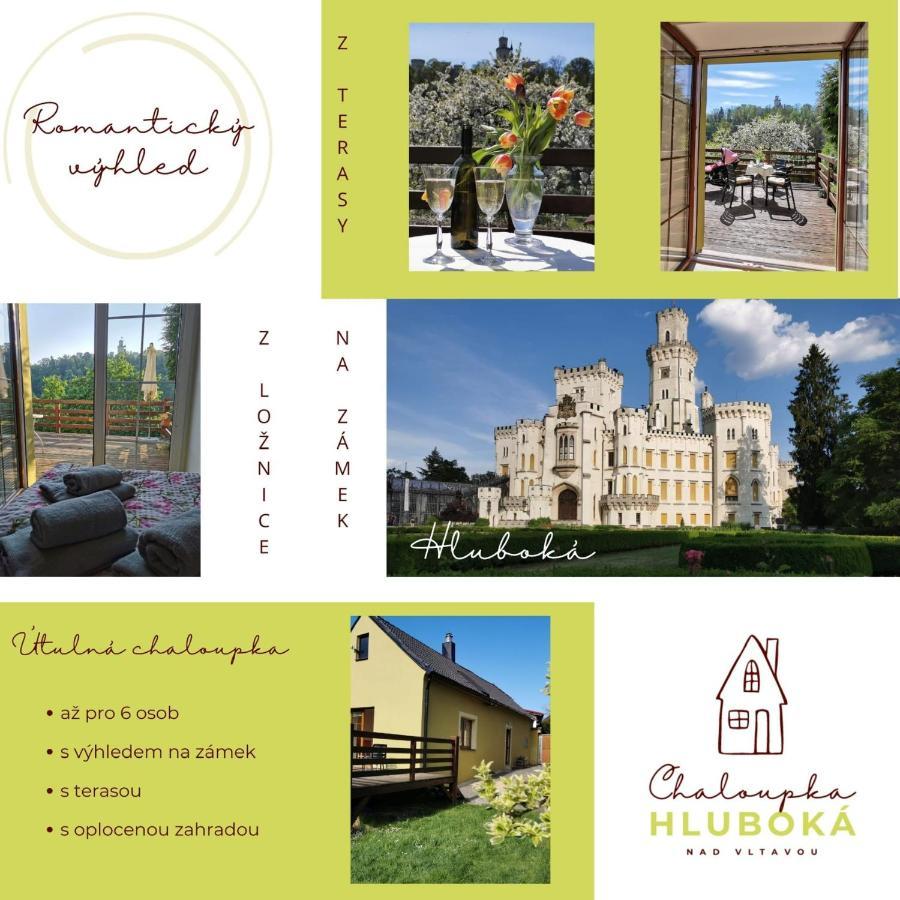 Chaloupka Hluboka - Family Holidays In South Bohemia Глубока-над-Влтавою Екстер'єр фото
